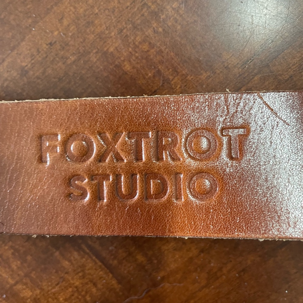 Foxtrot Studio Brown Leather Belt